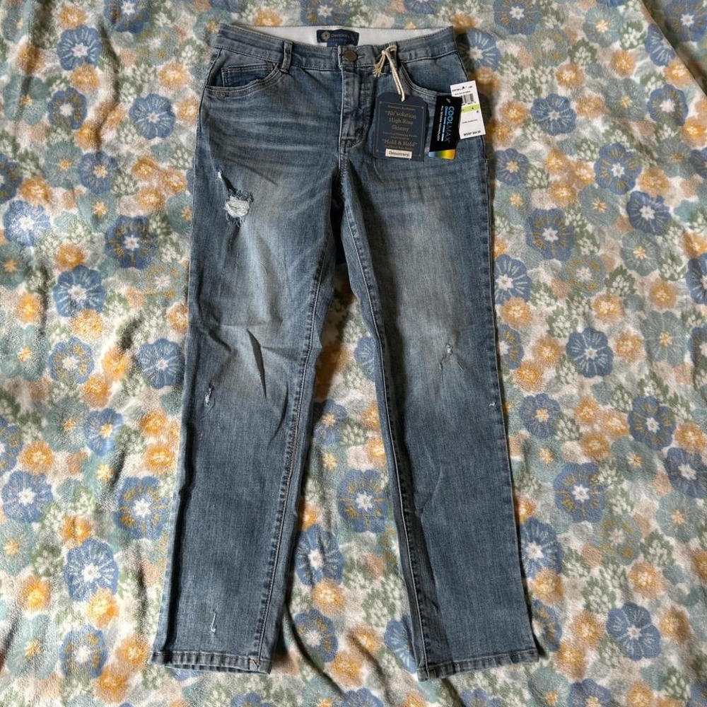 Democracy "Ab"solution High Rise Skinny Coolmax women's 4 NWT
